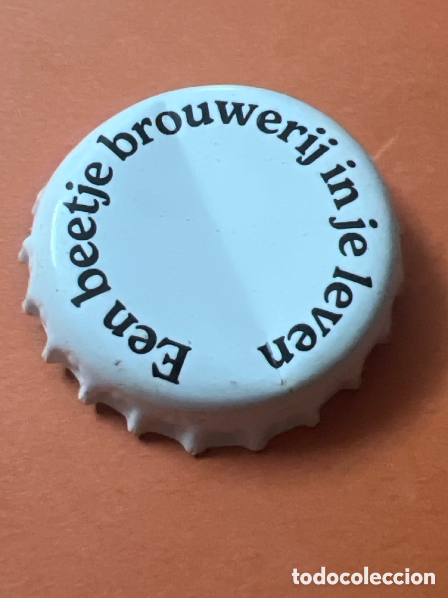 Coleccionismo de cervezas: T4/AX110/C6. CHAPA CERVEZA - De Eeuwige Jeugd, Een beetje brouwerij in je leven