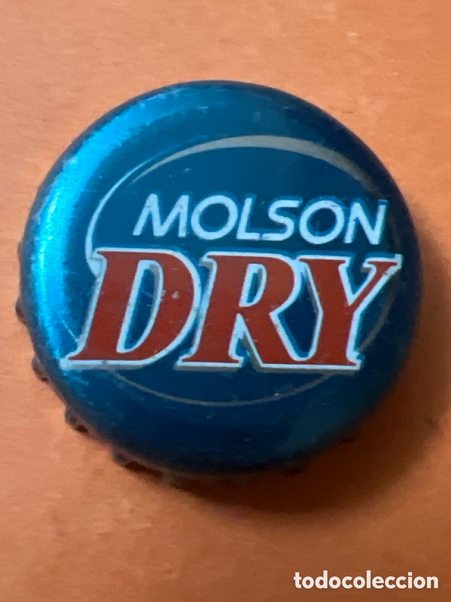 Coleccionismo de cervezas: T4/X110/D5. CHAPA CERVEZA - Molson Dry - CANAD&Aacute;