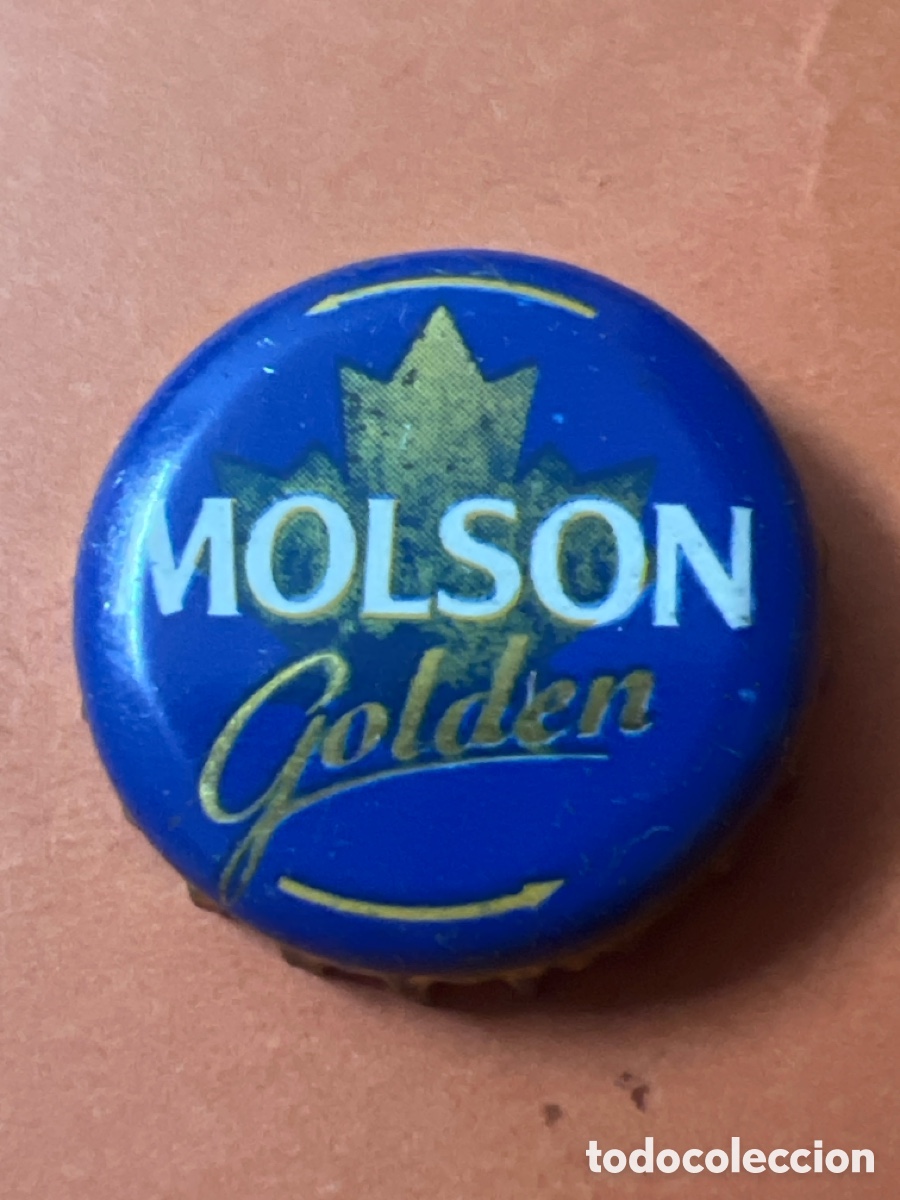 Coleccionismo de cervezas: T4/X110/E4. CHAPA CERVEZA - Molson Golden - CANAD&Aacute;