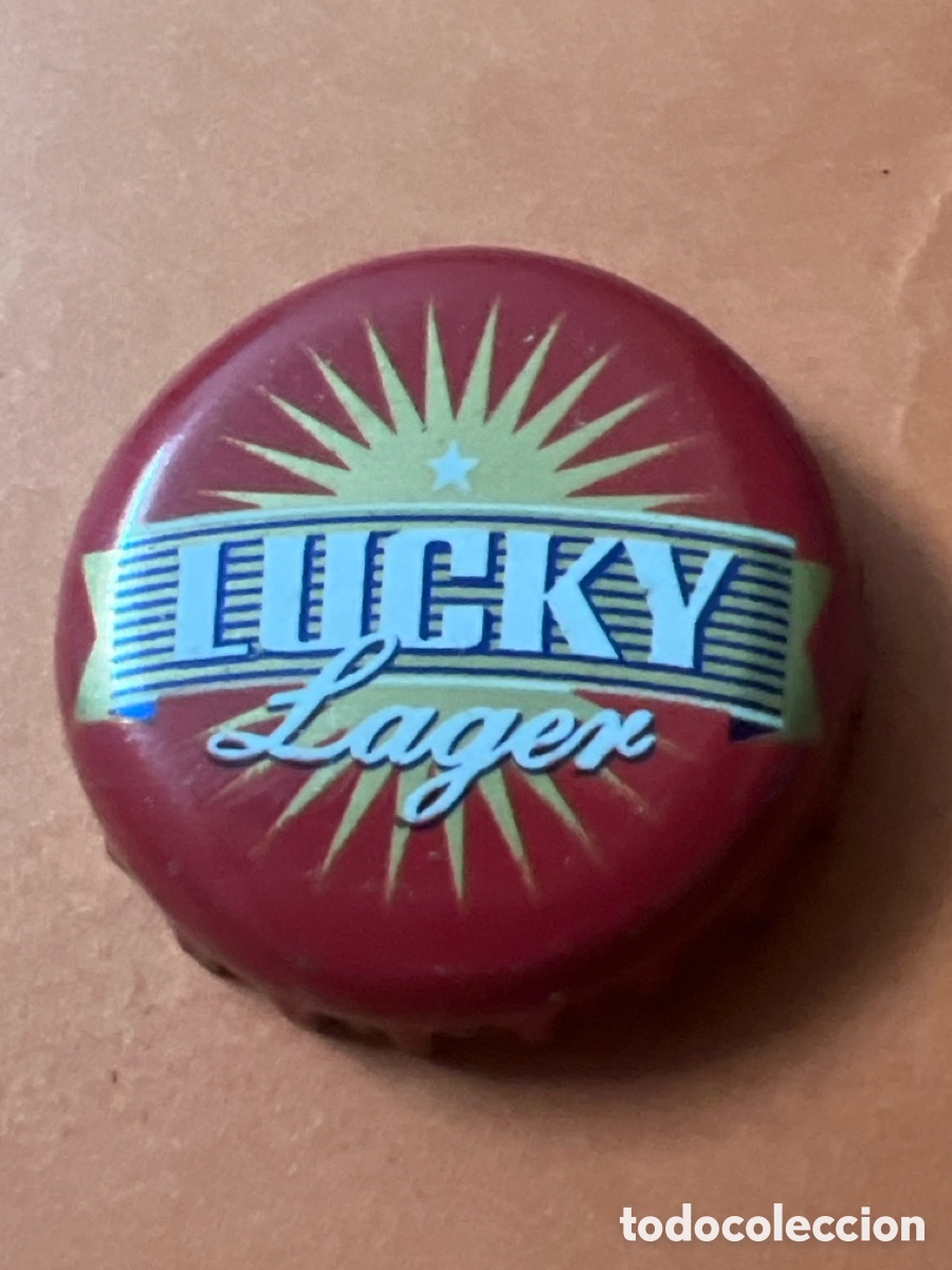 Coleccionismo de cervezas: T4/X110/F2. CHAPA CERVEZA BEER BIRRA TAPPI BIER LUCKY LAGER