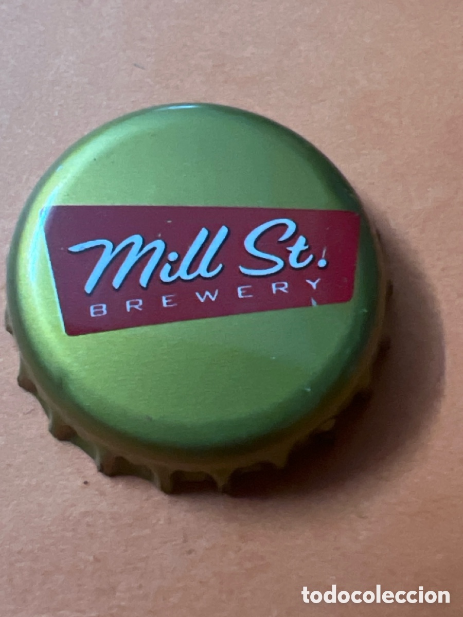 Coleccionismo de cervezas: T4/X110/H3. Chapa tap&oacute;n corona de la cerveza canadiense MILL ST. BRAWERY