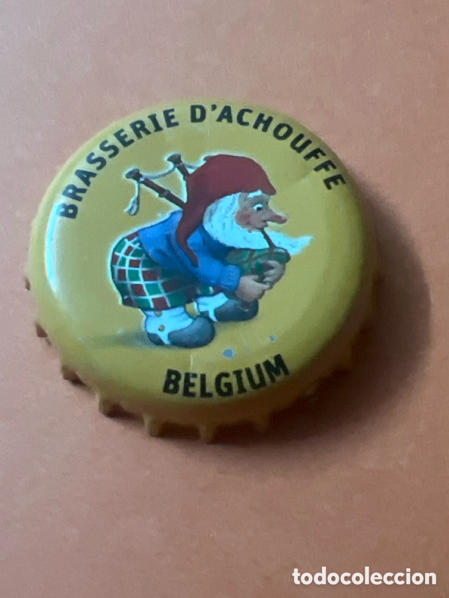 Coleccionismo de cervezas: T4/X106/B4. - CHAPA CERVEZA, BEER, BOTTLE CAP, KRONKORKEN, - BELGICA - BRASSERIE D'ACHOUFFE