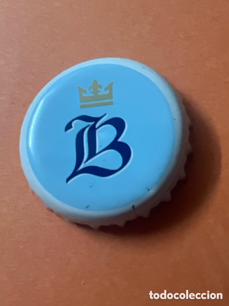 Coleccionismo de cervezas: T4/X106/D2. TAPON CORONA CAPSULA CHAPA CERVEZA BLANCHE DE NAMUR (B&Eacute;LGICA)