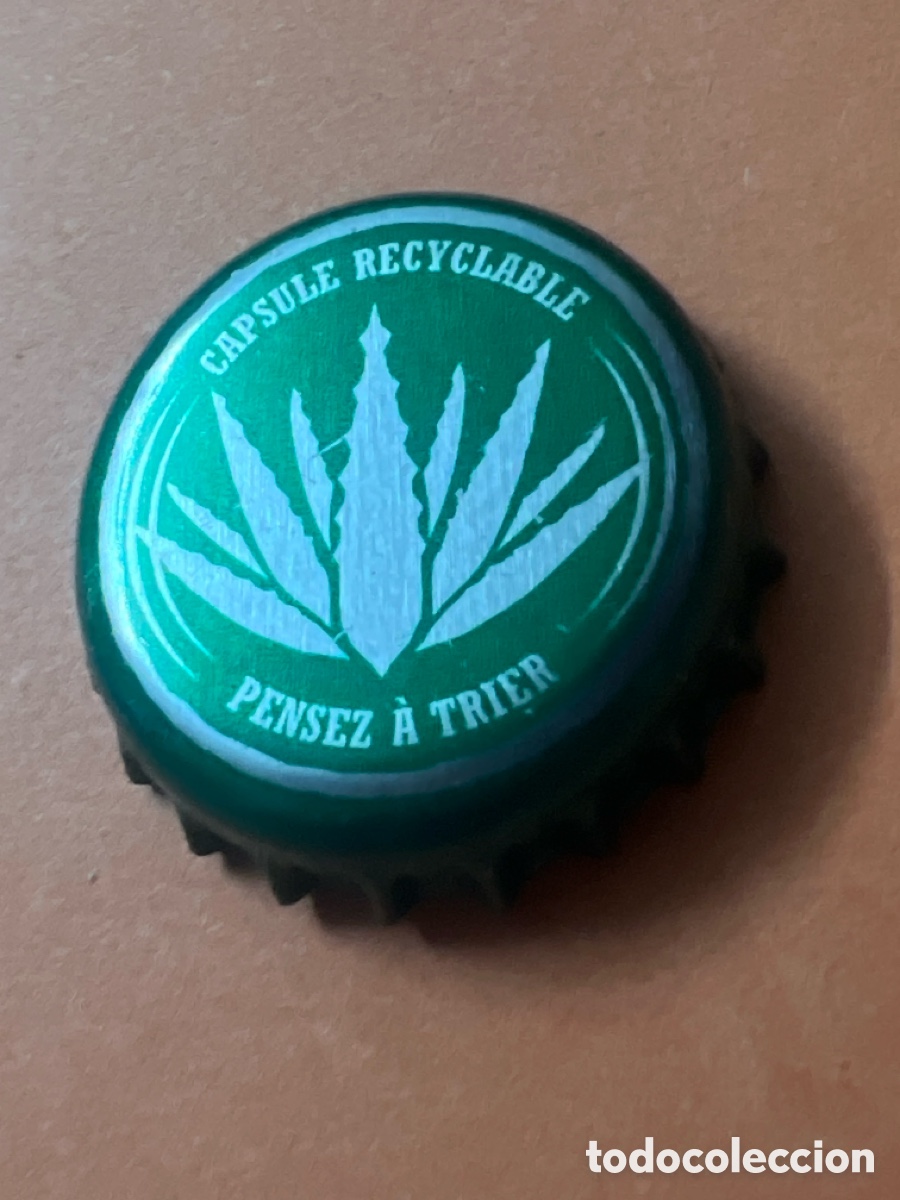Coleccionismo de cervezas: T4/X106/D6. CHAPA CERVEZA - Capsule Recyclable Pensez &agrave; Trier