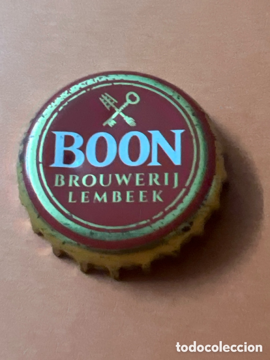 Coleccionismo de cervezas: T4/X106/G2. CHAPA CERVEZA - Boon Brouwerij Lembeek - B&eacute;lgica