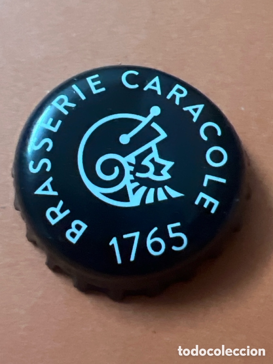 Coleccionismo de cervezas: T4/X106/G5. CHAPA CERVEZA - B&Eacute;LGICA- Brasserie Caracole 1765