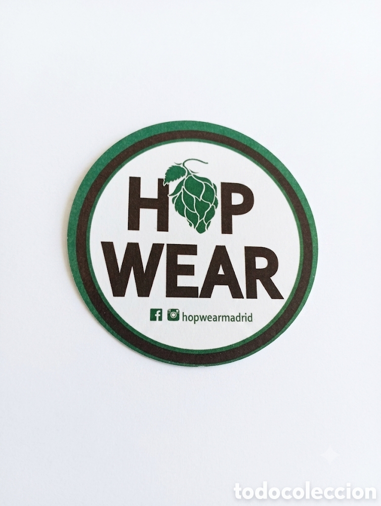 Coleccionismo de cervezas: Posavasos de cerveza Hop Wear