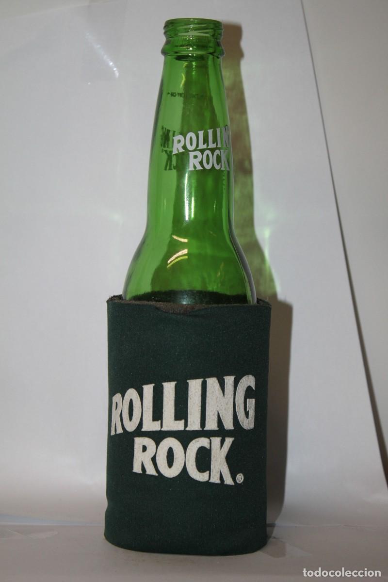 Coleccionismo de cervezas: BOTELLA ROLLING ROCK 33 CL - Foto 2