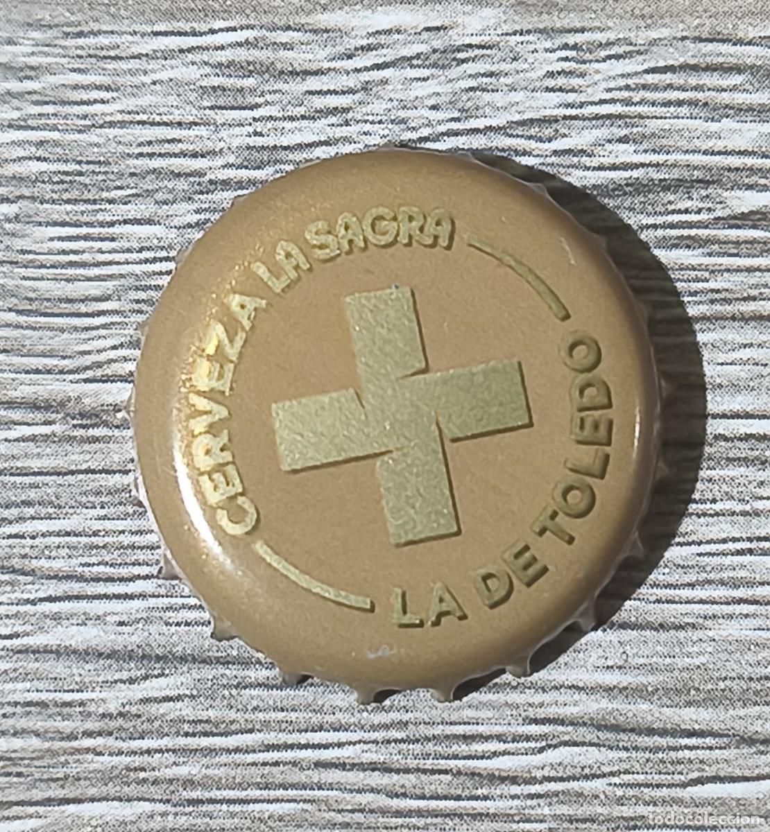 Coleccionismo de cervezas: CHAPA TAPON CORONA CERVEZA LA SAGRA 0,0 TOSTADA (ESPA&Ntilde;A)