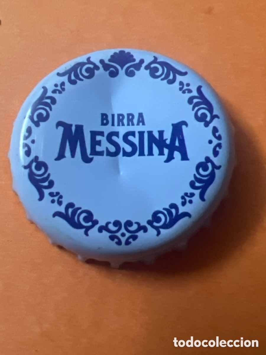 Coleccionismo de cervezas: T4/X104/C4. CHAPA CERVEZA - Birra Messina - Italia
