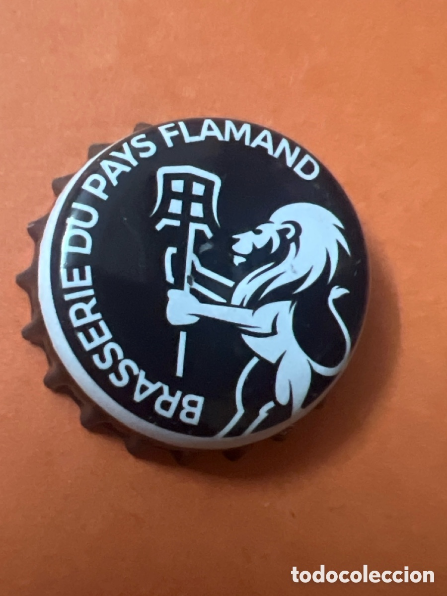 Coleccionismo de cervezas: T4/X105/D4. CHAPA CERVEZA - brasserie du pays flamand - FRANCIA