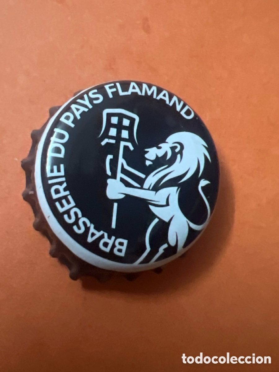 Coleccionismo de cervezas: T4/X104/D5. CHAPA CERVEZA - FRANCIA - brasserie du pays flamand