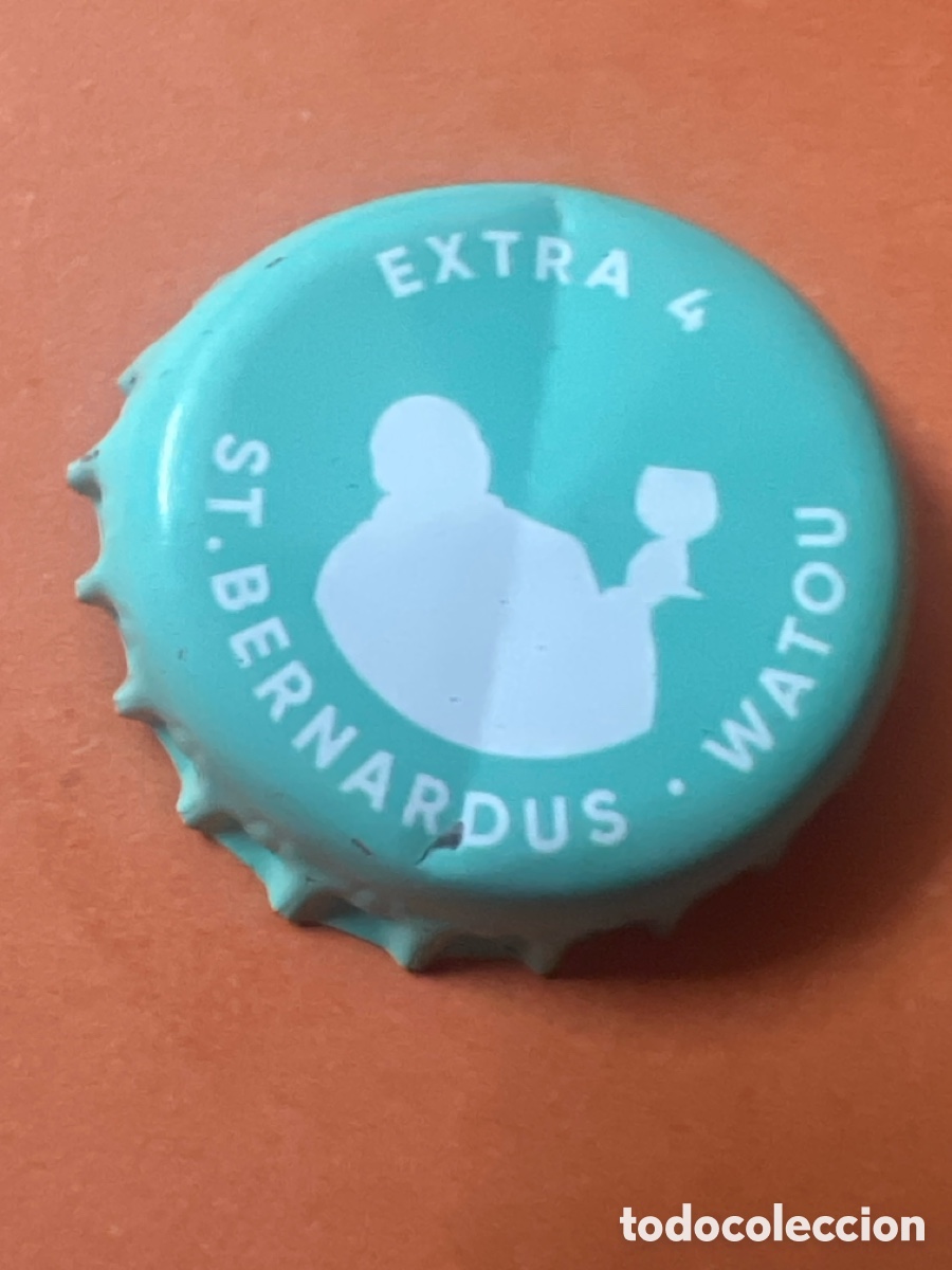 Coleccionismo de cervezas: T4/X104/E1. CHAPA CERVEZA - St. Bernardus - Watou Extra 4 - B&eacute;lgica