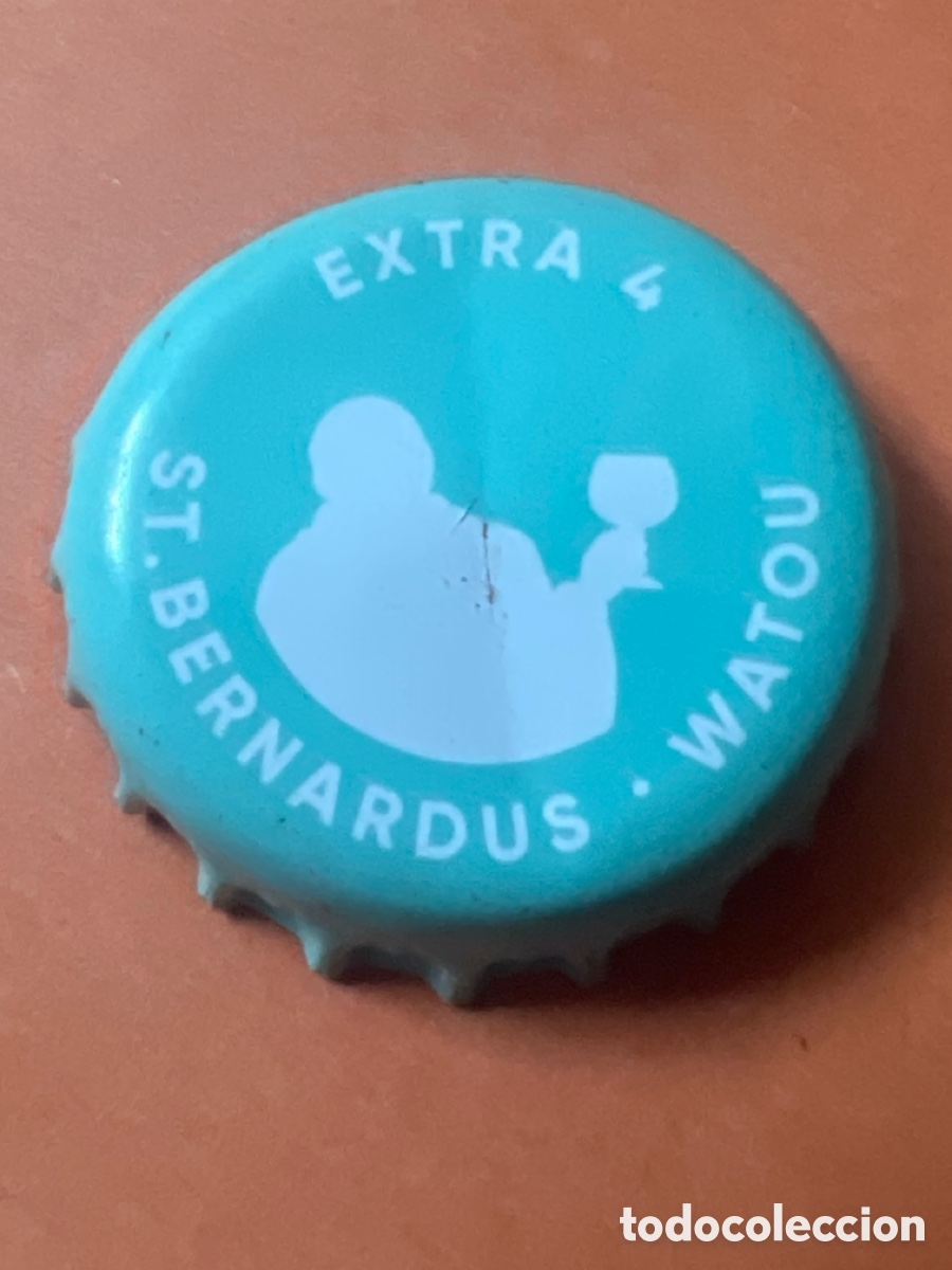 Coleccionismo de cervezas: T4/X104/E2. CHAPA CERVEZA - B&eacute;lgica St. Bernardus - Watou Extra 4