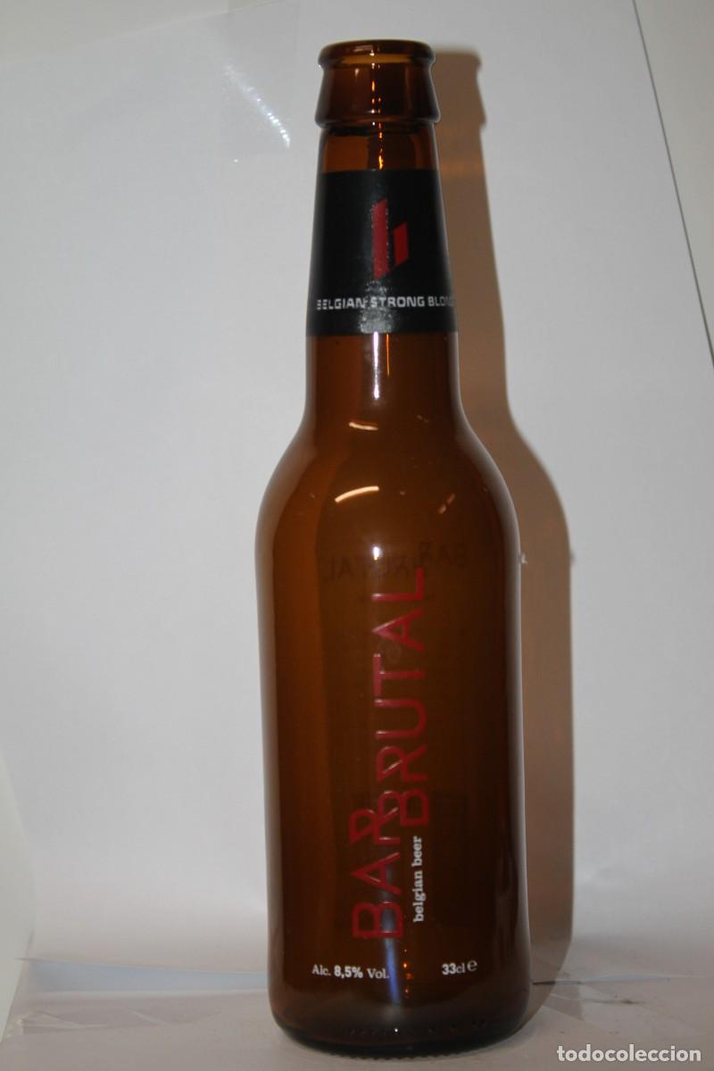 Coleccionismo de cervezas: BOTELLA CERVEZA BAR BRUTAL 33 CL. VACIA