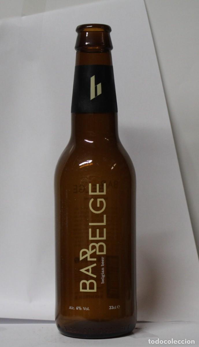 Coleccionismo de cervezas: BOTELLA CERVEZA BAR BELGE, 33 CL, VACIA