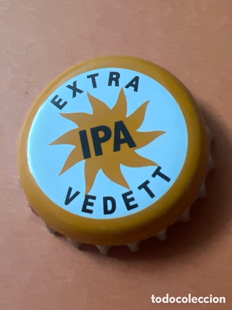 Coleccionismo de cervezas: T4/X104/H4. Chapa Cerveza Vedett Extra Ipa