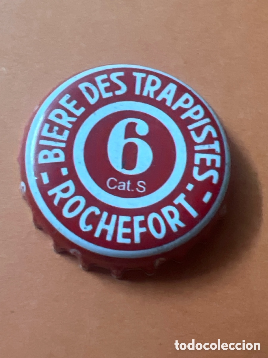 Coleccionismo de cervezas: T4/X104/K3. CHAPA TAPON CORONA - TRAPPISTES ROCHEFORT 6 - BELGICA