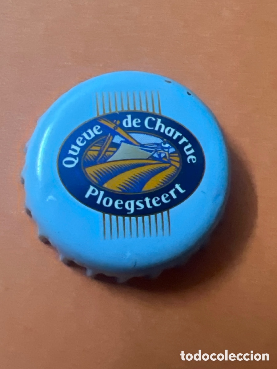 Coleccionismo de cervezas: T4/X104/L6. CHAPA CERVEZA - B&Eacute;LGICA- Queue de Charrue Ploegsteert