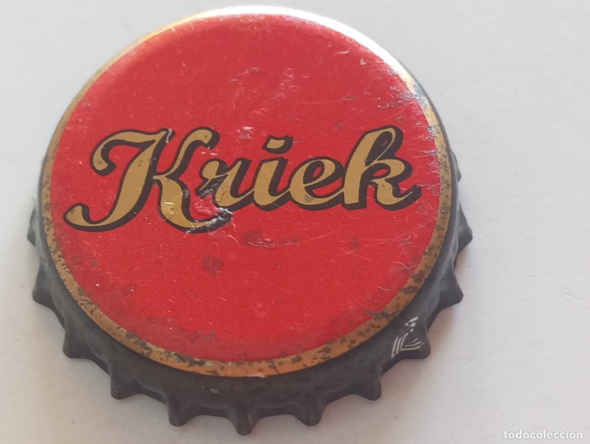 Coleccionismo de cervezas: Chapa tap&oacute;n corona de la cerveza belga MORT SUBITE KRIEK