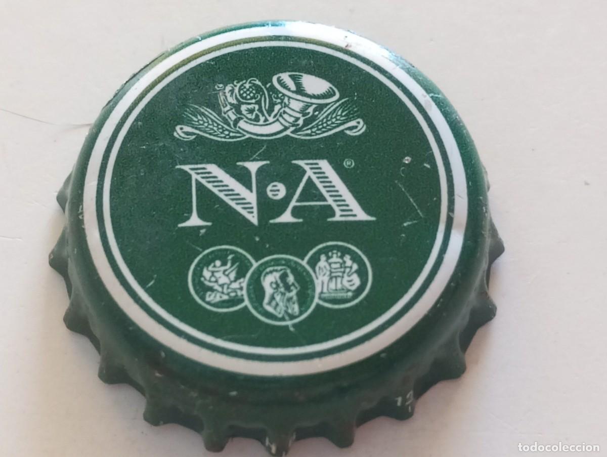 Coleccionismo de cervezas: Chapa tap&oacute;n corona de la cerveza belga STELLA ARTOIS N-A NON ALCOHOLIC