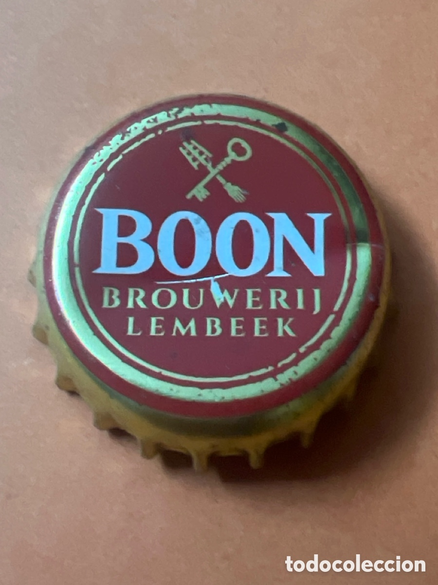 Coleccionismo de cervezas: T4/X104/O6. CHAPA CERVEZA - Boon Brouwerij Lembeek - B&eacute;lgica
