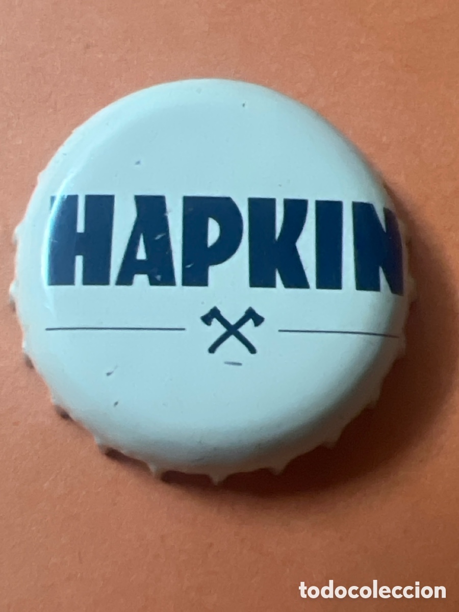 Coleccionismo de cervezas: T4/X104/P1. CHAPA CERVEZA- Hapkin - B&eacute;lgica