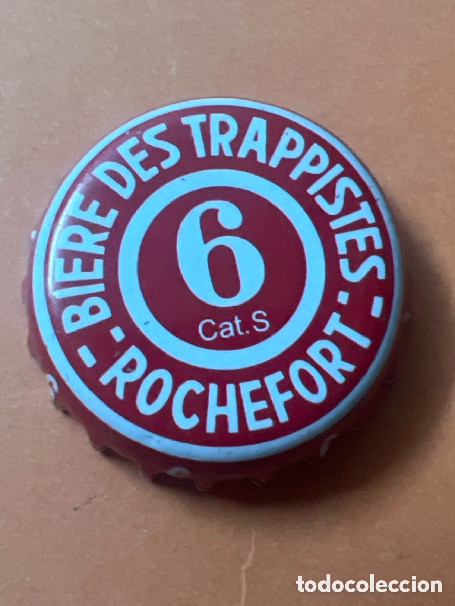 Coleccionismo de cervezas: T4/X104/Q1. CHAPA TAPON CORONA - TRAPPISTES ROCHEFORT 6 - BELGICA