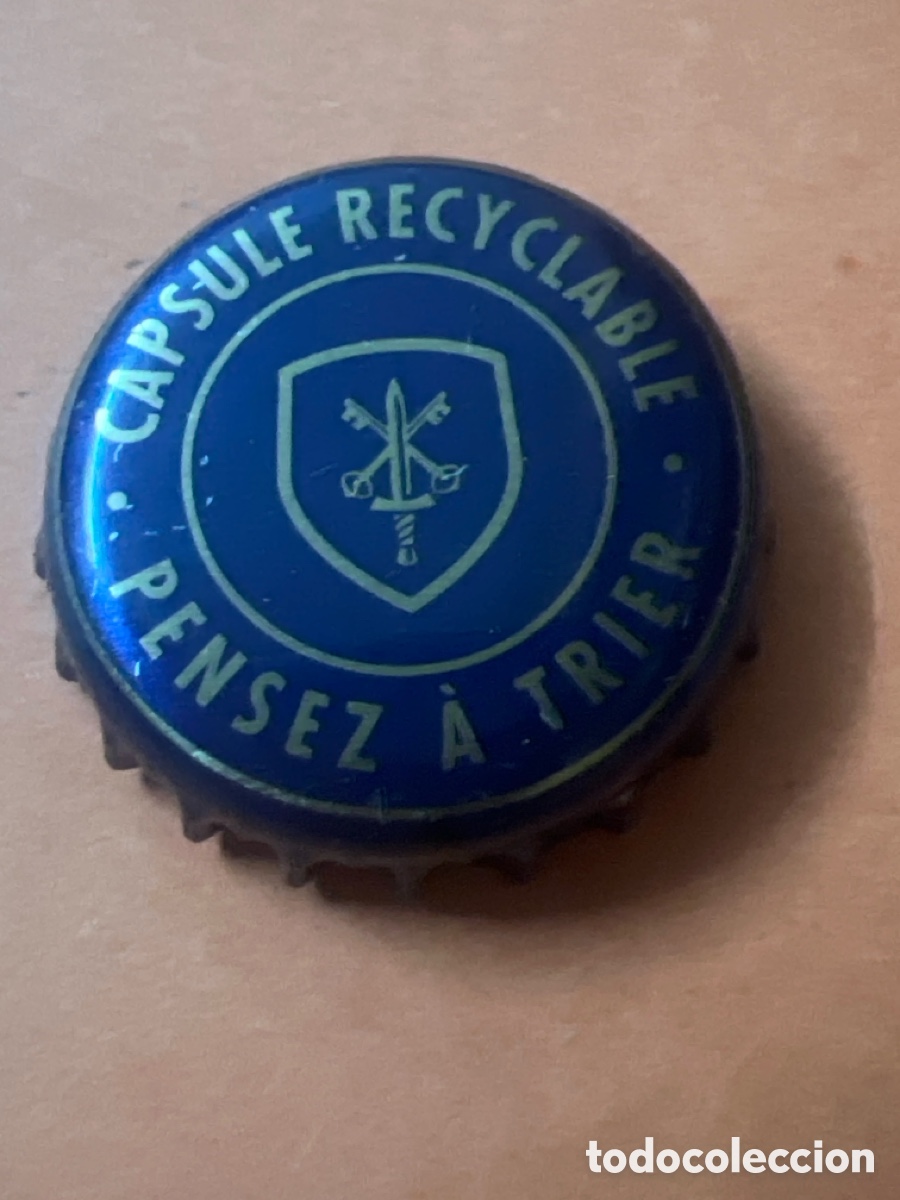 Coleccionismo de cervezas: T4/X104/Q2. CHAPA CERVEZA - Capsule Recyclable Pensez &agrave; Trier