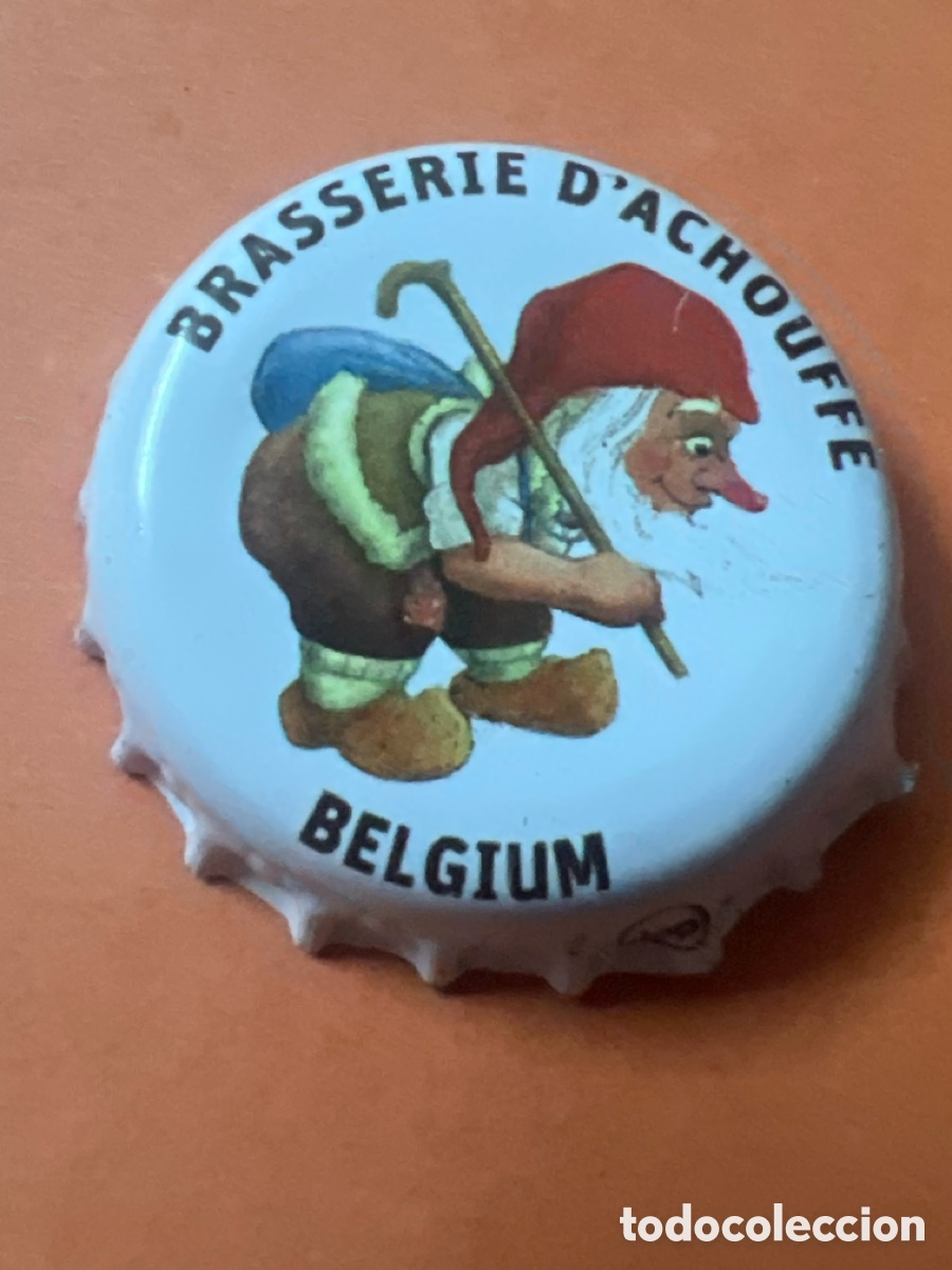 Coleccionismo de cervezas: T4/X104/Q5. CHAPA CERVEZA - Belgica Capsule Bi&egrave;re Beer Crown Cap Brasserie d'Achouffe Chouffe