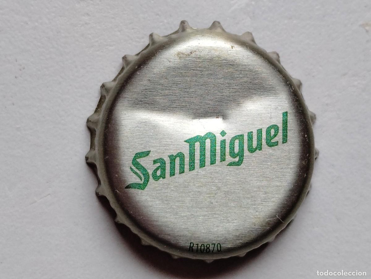 Coleccionismo de cervezas: TAPON CORONA CERVEZA ESPA&Ntilde;A SAN MIGUEL (dap) R10870. USADO