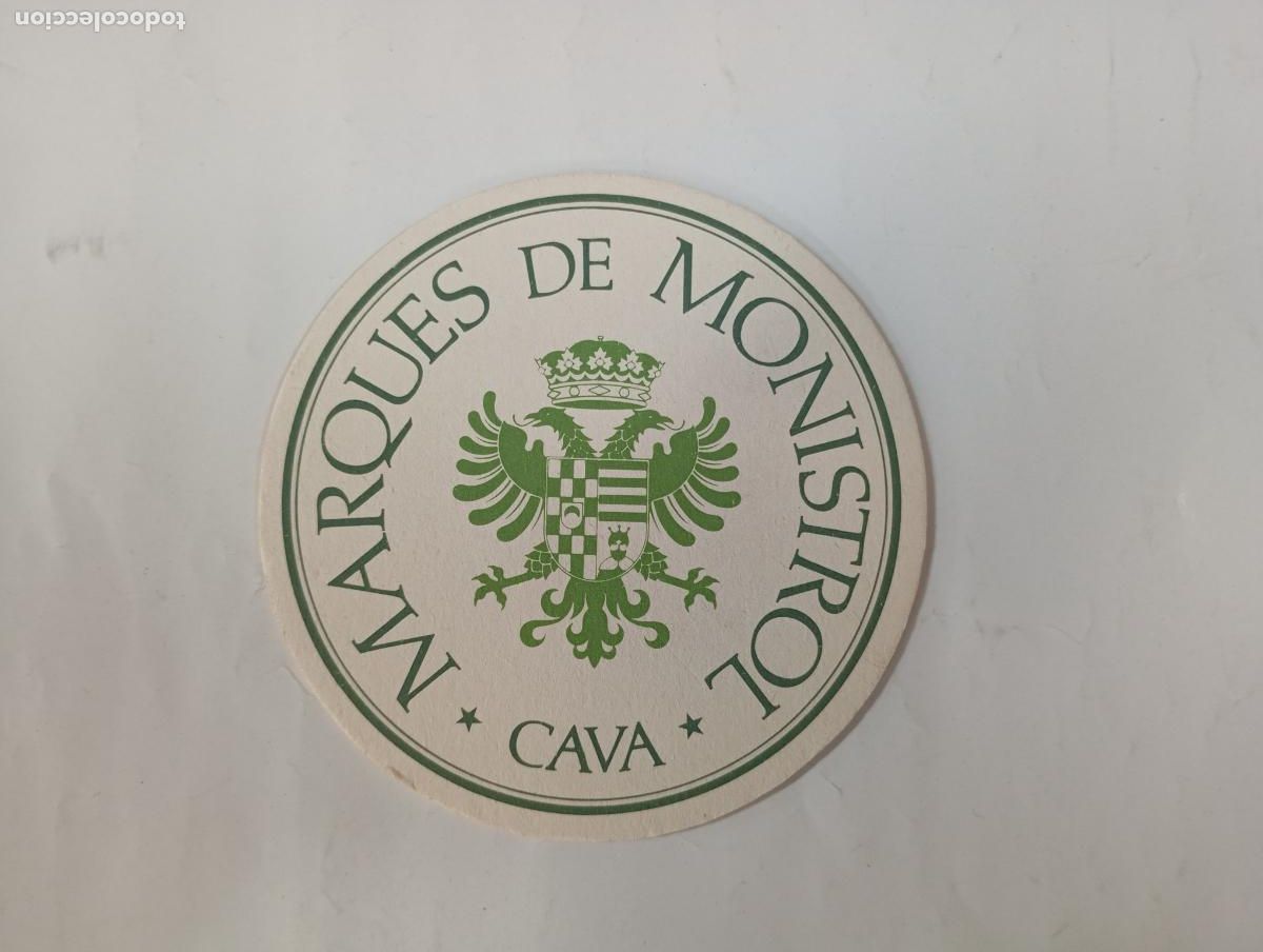 Colecionismo de cervejas: POSAVASOS MARQU&Eacute;S DE MONISTROL. CAVA. PN20