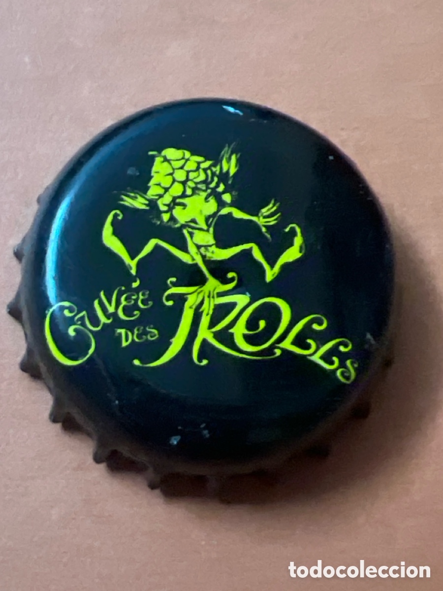 Coleccionismo de cervezas: T4/X110/A3. CHAPA CERVEZA - Cuv&eacute;e Des Trolls