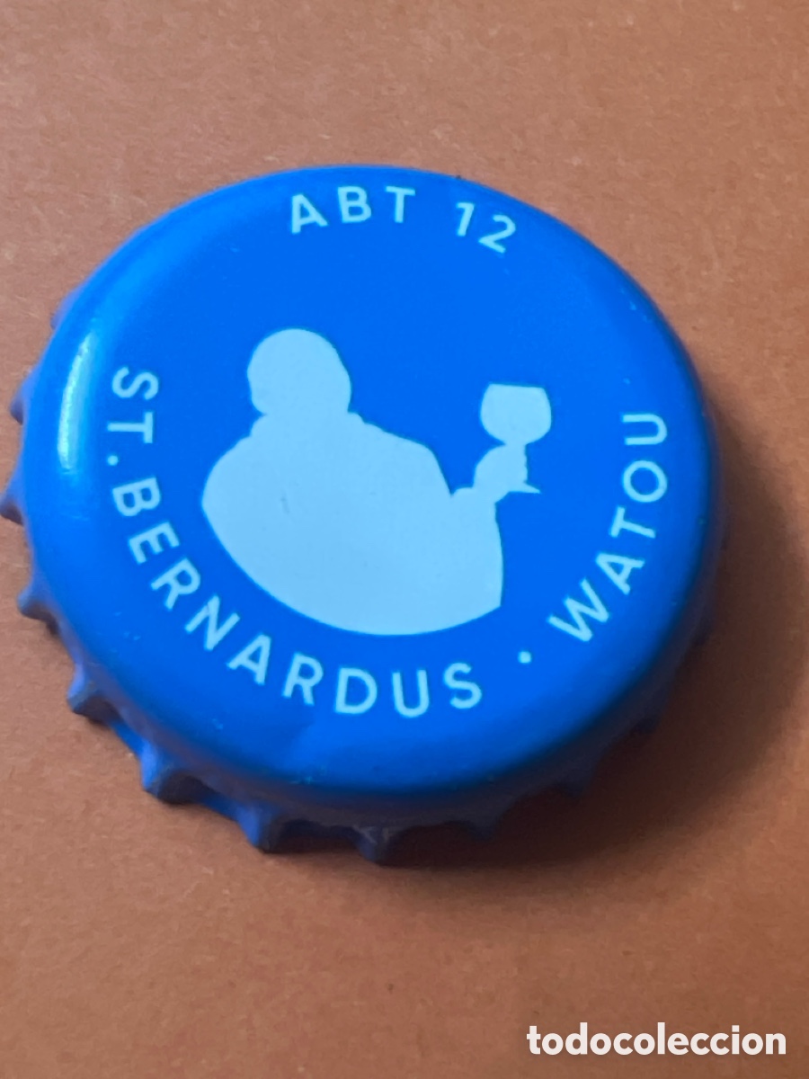 Coleccionismo de cervezas: T4/X110/G6. CHAPA CERVEZA - St. Bernardus - Watou Abt 12 - B&Eacute;LGICA