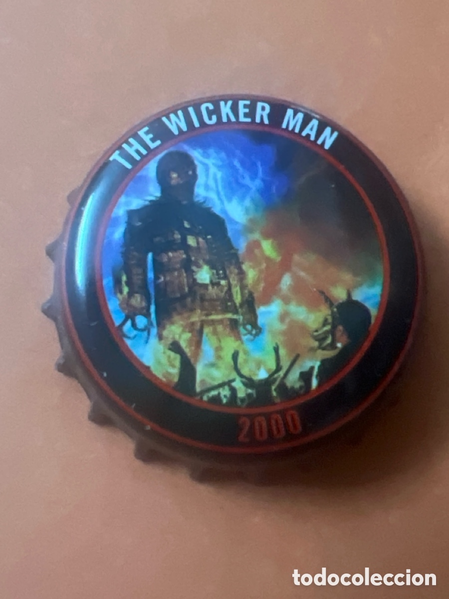 Coleccionismo de cervezas: T4/103/C1. IRON MAIDEN. CHAPA CERVEZA