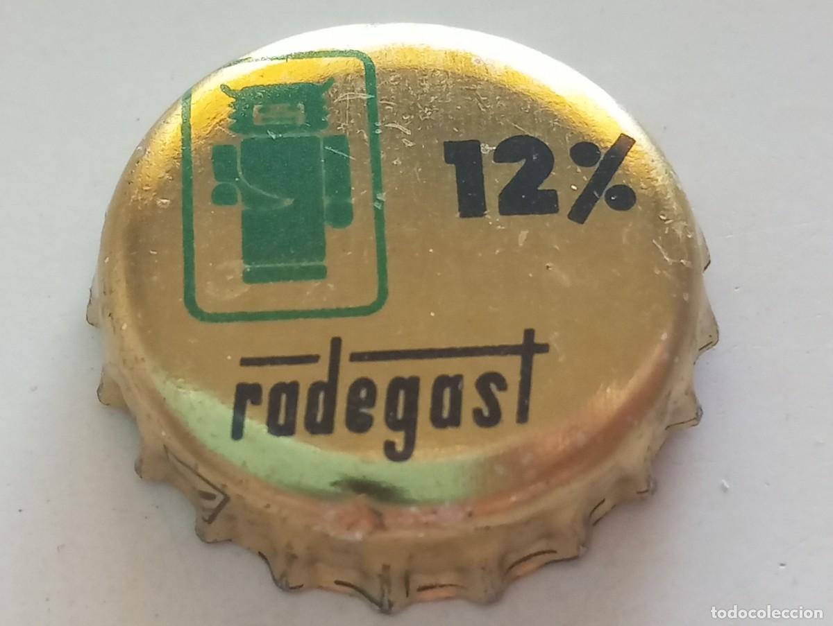 Coleccionismo de cervezas: Chapa tap&oacute;n corona de la cerveza 'checoslovaca' RADEGAST 12%