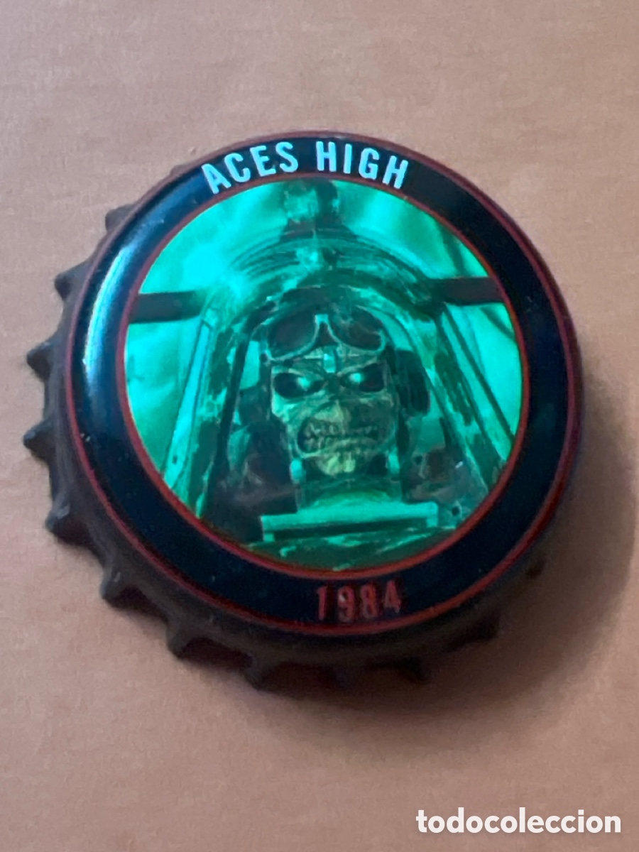 Coleccionismo de cervezas: T4/103/D3. CHAPA CERVEZA - IRON MAIDEN