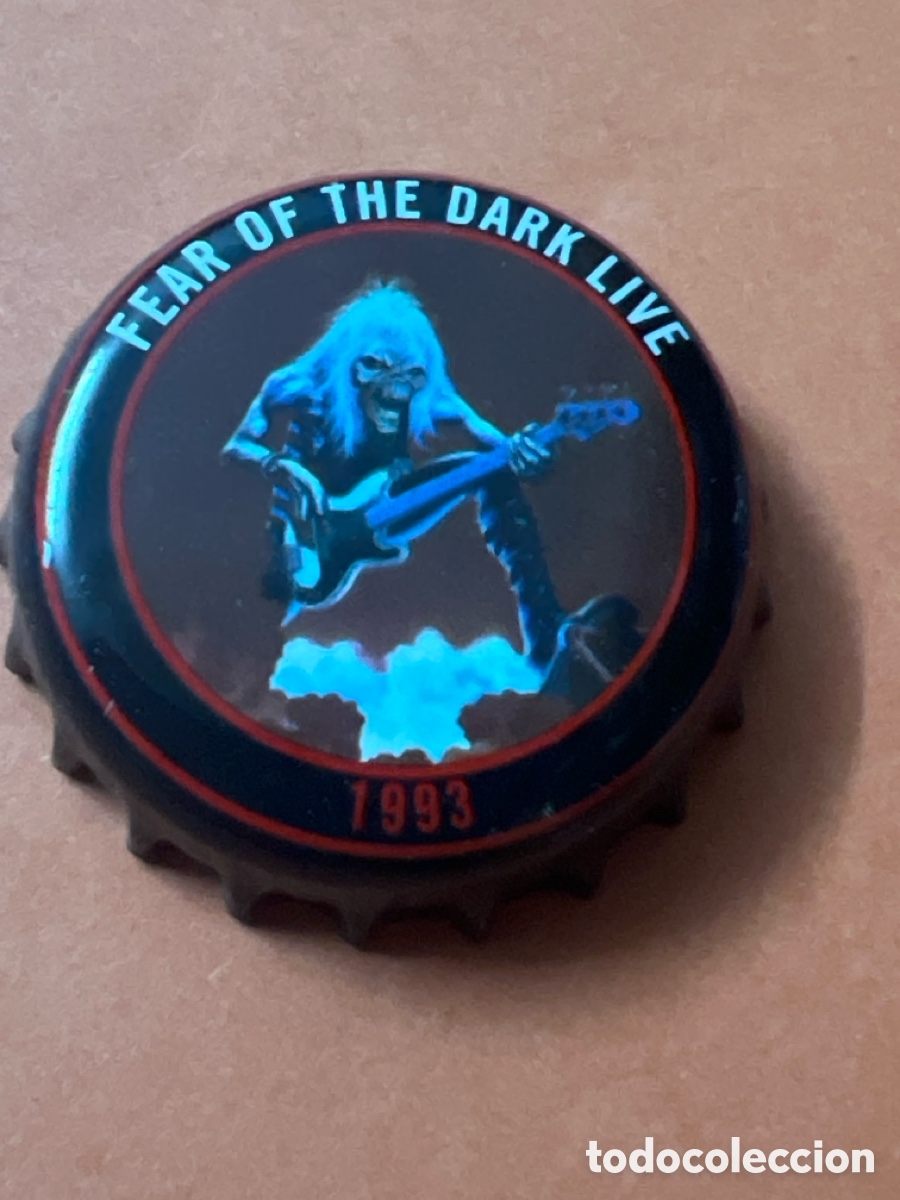 Coleccionismo de cervezas: T4/103/D6. CHAPA CERVEZA - IRON MAIDEN