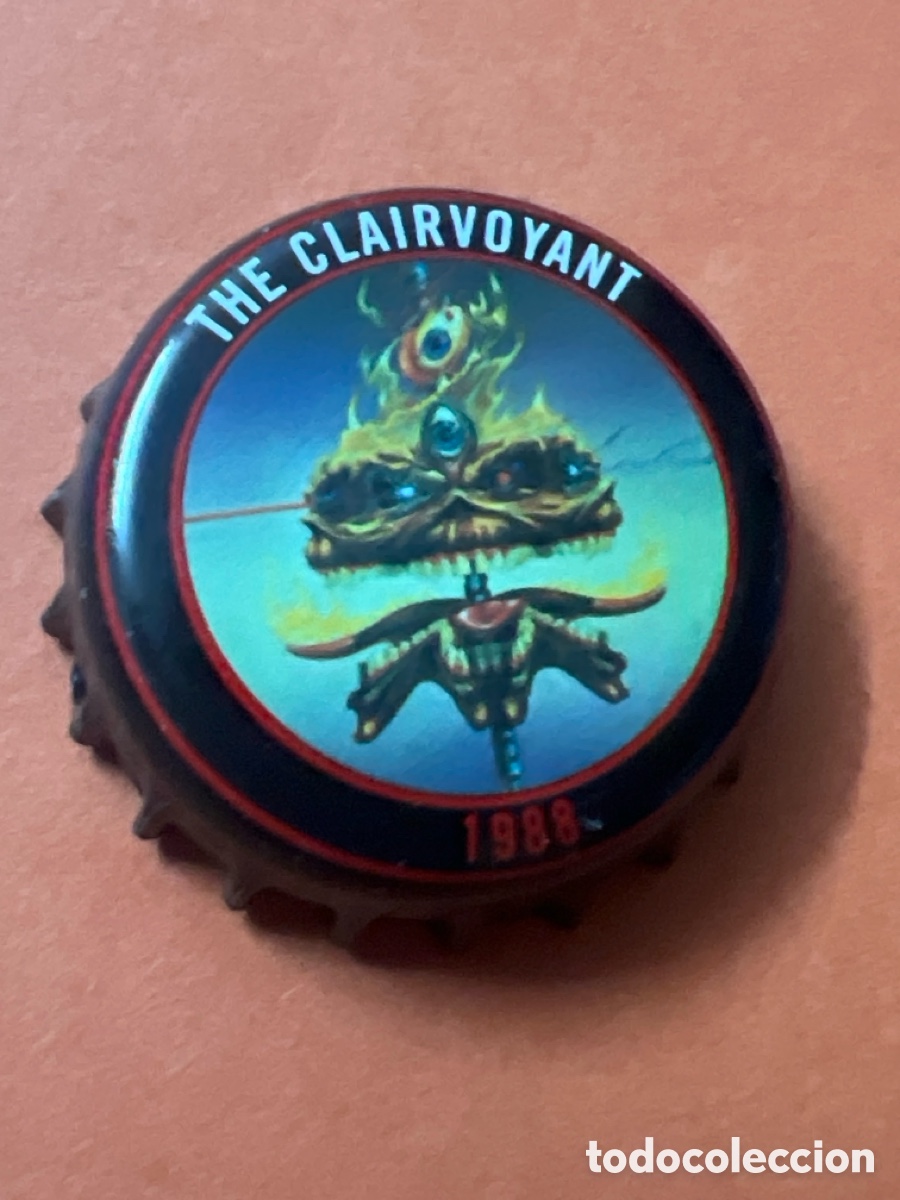 Coleccionismo de cervezas: T4/103/E1. CHAPA CERVEZA - IRON MAIDEN
