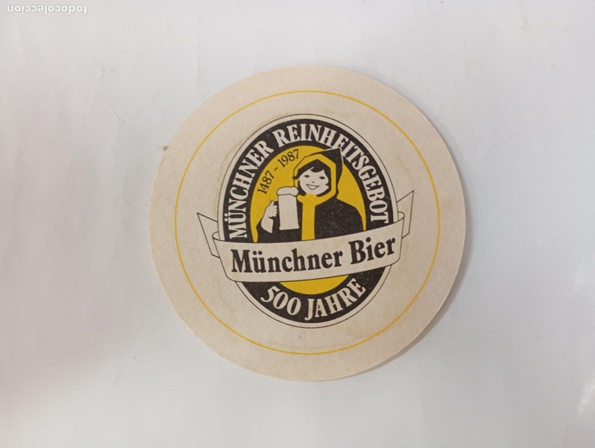 Coleccionismo de cervezas: POSAVASOS MUNCHNER REINHEITSGEBOT. PN20