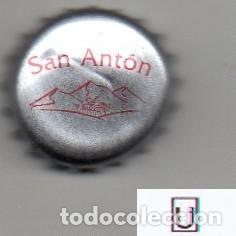 Coleccionismo de cervezas: chapa - agua - ESPA&Ntilde;A - San Ant&oacute;n
