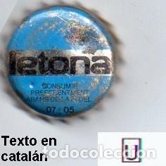Coleccionismo de cervezas: chapa - l&aacute;cteo - ESPA&Ntilde;A - Letona