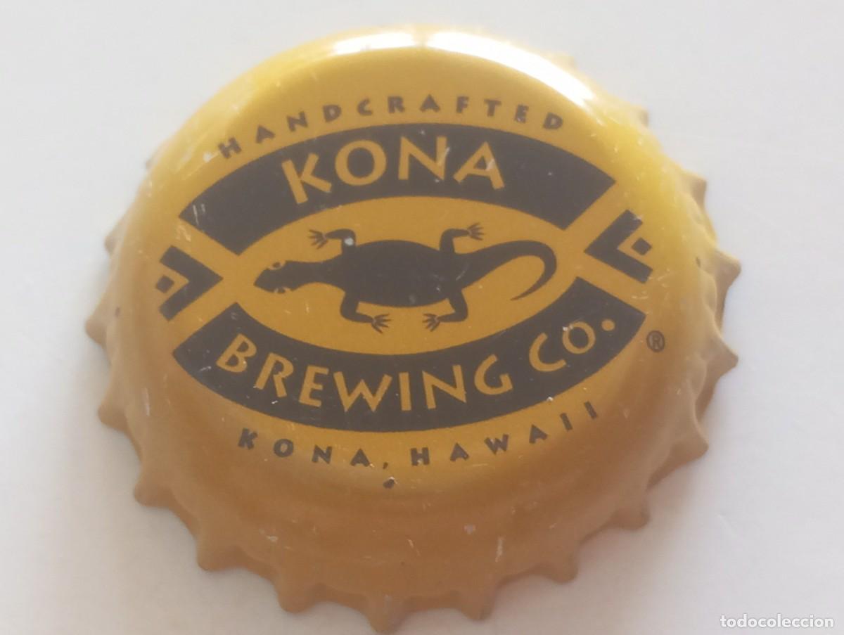 Coleccionismo de cervezas: Chapa USA, tap&oacute;n corona de la cerveza de EE.UU. KONA BREWING CO. - HAWAII