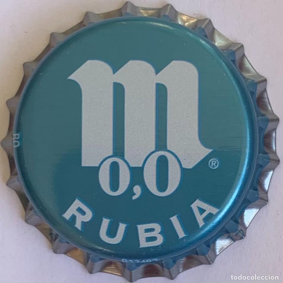 Coleccionismo de cervezas: Chapa de cerveza Mahou 0,0 rubia sin usar