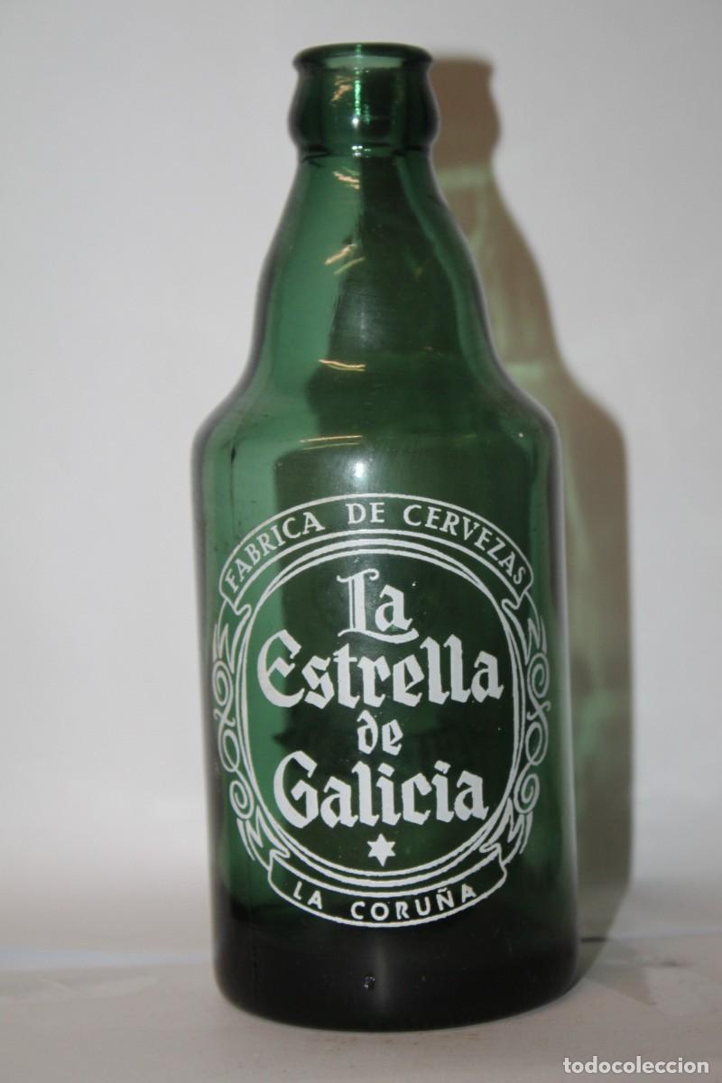 Coleccionismo de cervezas: BOTELLA ESTRELLA GALICIA 33 CL. VACIA