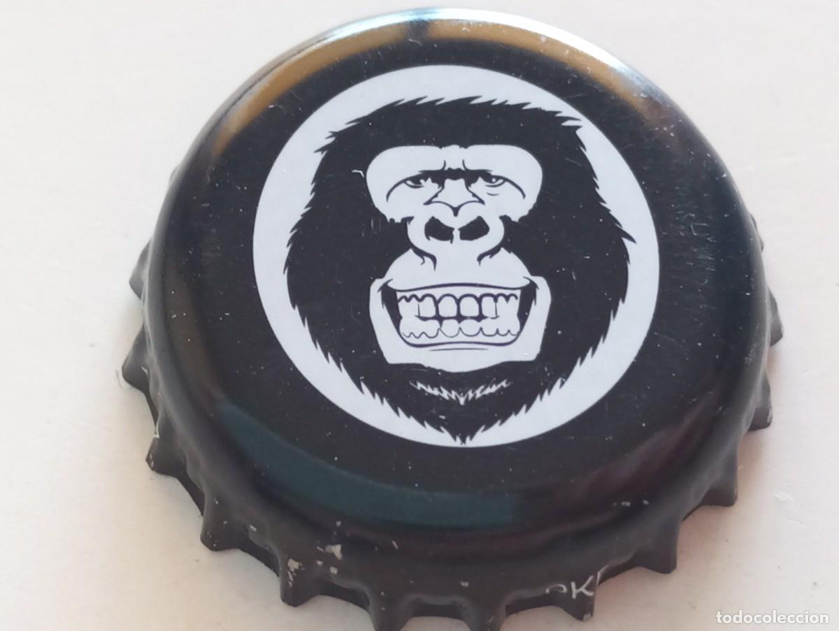 Coleccionismo de cervezas: Chapa tap&oacute;n corona de la cerveza danesa POLAR MONKEYS (Theodor Schi&oslash;tz Brewing)
