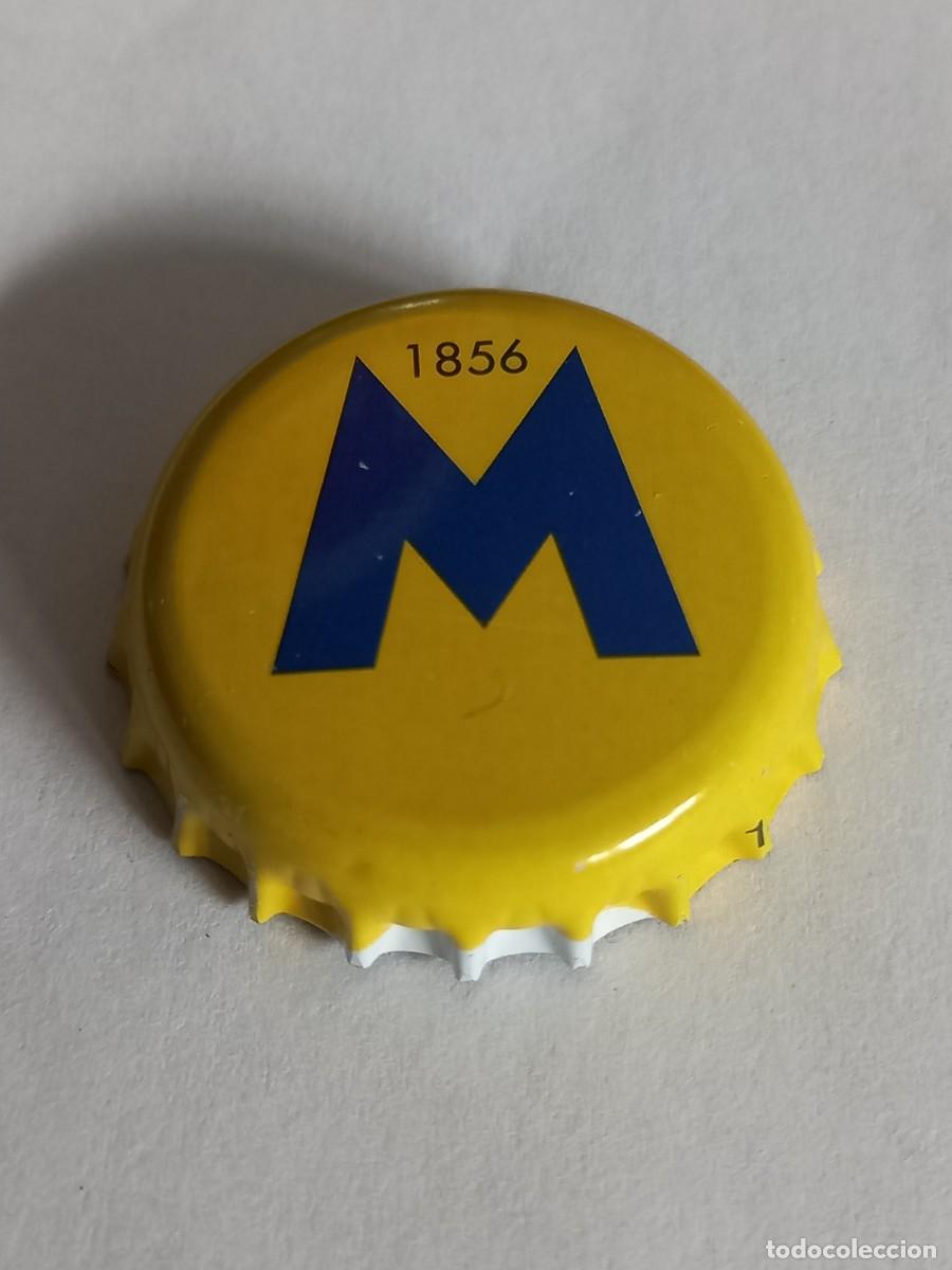Coleccionismo de cervezas: CHAPA CERVEZA MORITZ, FACTOR&Iacute;A U