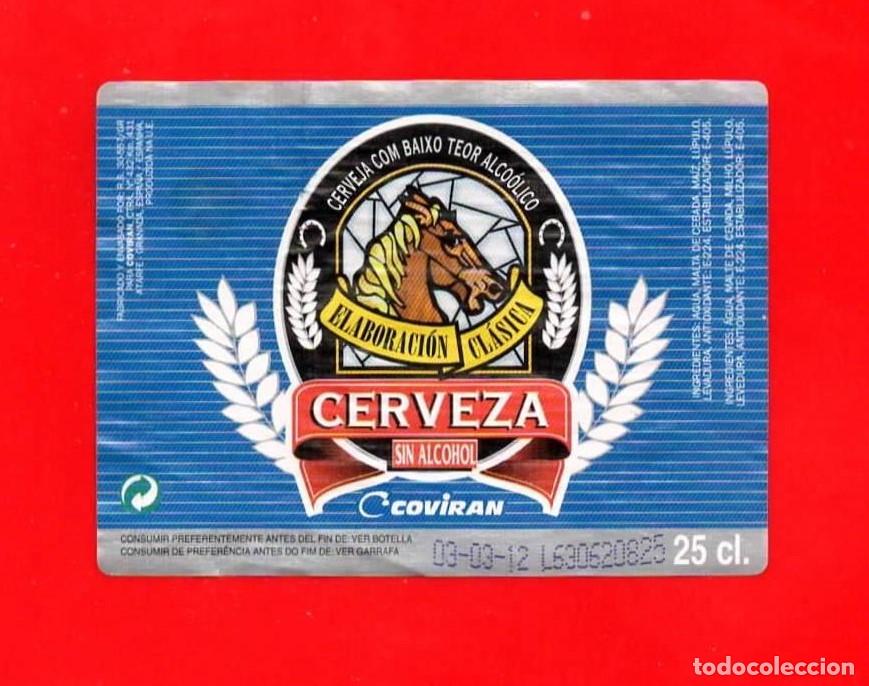 Coleccionismo de cervezas: ETIQUETA CERVEZA COVIRAN 0,25 L (2011)