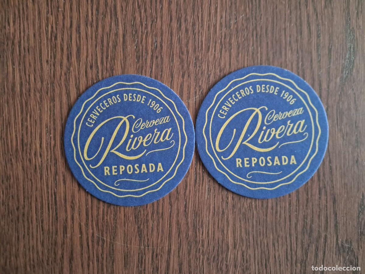 Coleccionismo de cervezas: posavasos de cerveza, Estrella Galicia, cerveza Rivera, reposada.