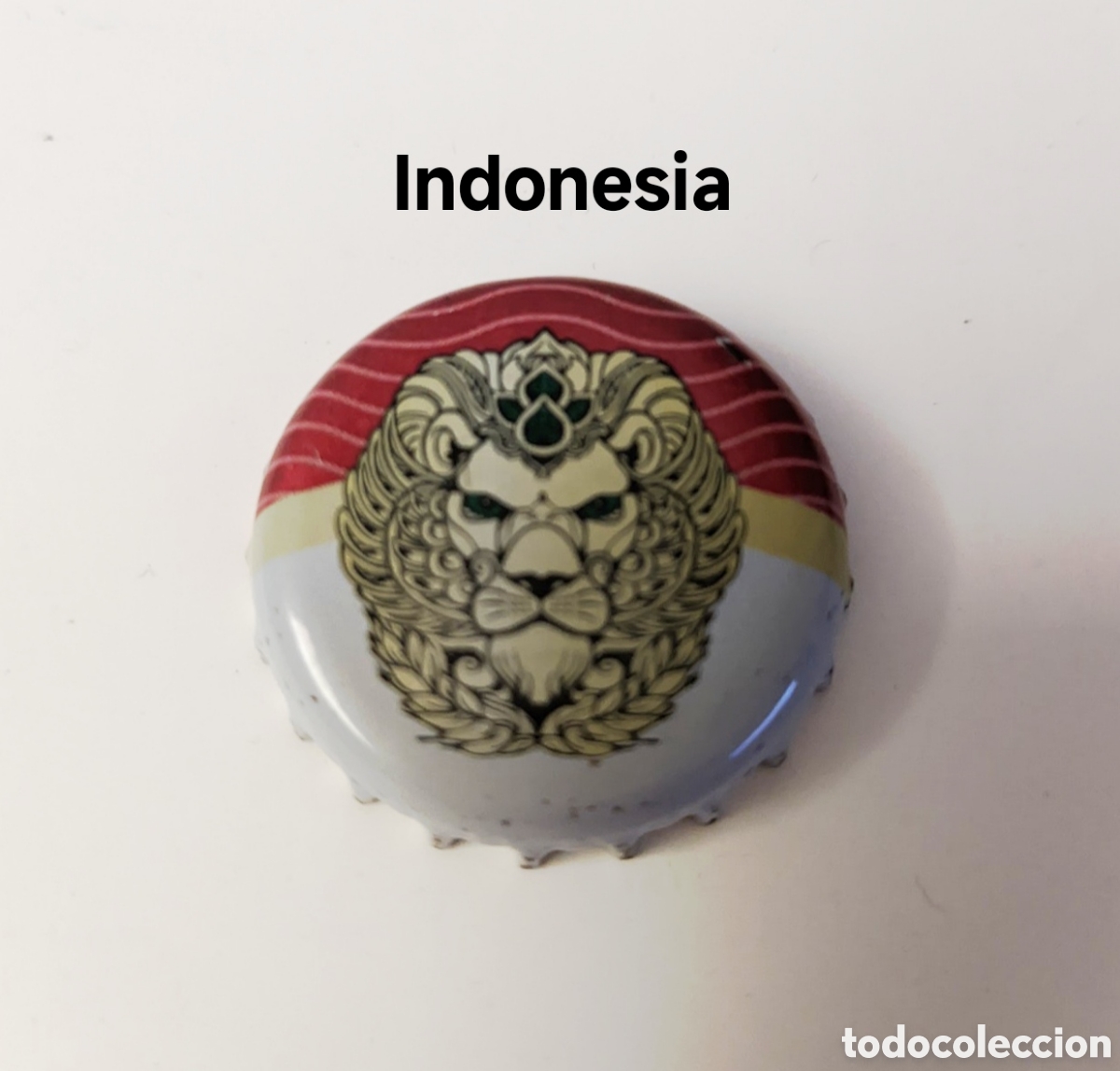 Coleccionismo de cervezas: Chapa tap&oacute;n corona de Indonesia